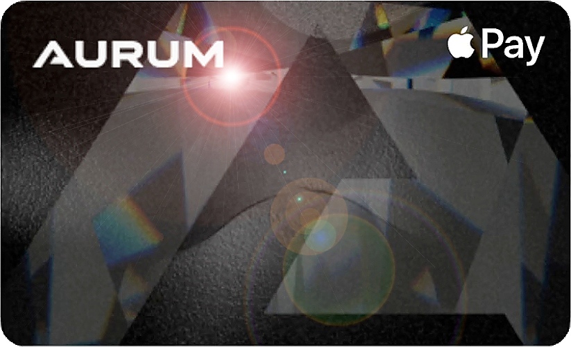 Aurum Mastercard — No KYC, Apple Pay, Google Pay